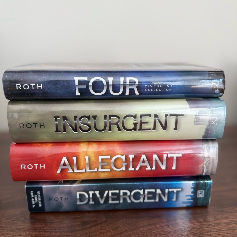 Divergent Series Hardcover Set - Blue, Red, Green